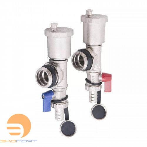 Тройник для коллектора с воздухоотв. 1" (2 шт) Gappo