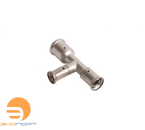 Тройник 26-26-20 латунь, пресс HENCO