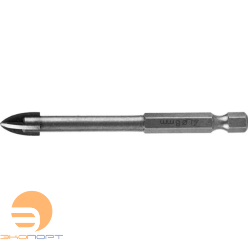 Сверло д/стекла и керамики 10 "Hagwert" КРЕПЕЖ