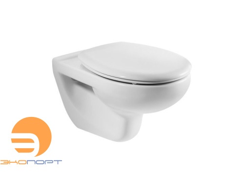 Комплект унитаза подвесного с крышкой лакированной Victoria (Laura) ROCA (34630300R + Z0000801392004)