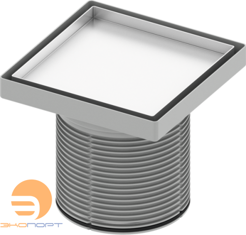 Основа для плитки 150x150 plate, в стальной рамке, с монтаж. эл-том TECE