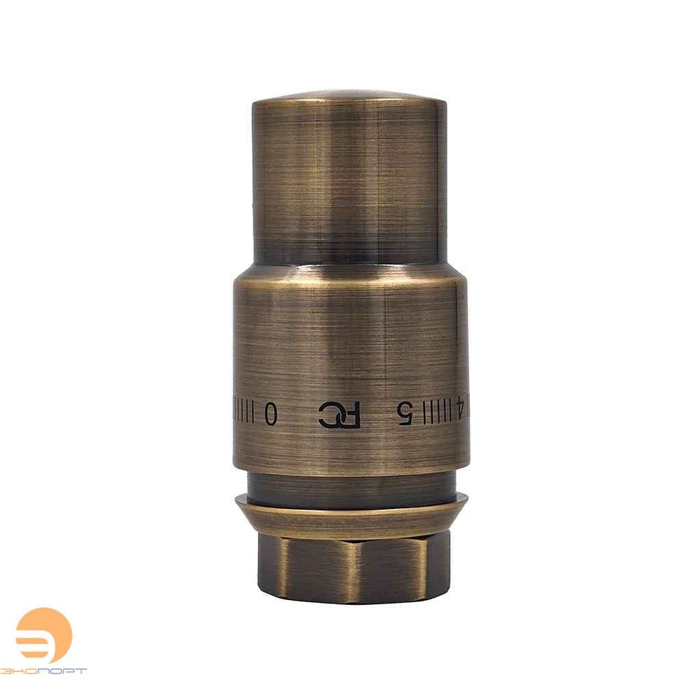 Термостатическая головка CRISTAL М30х1,5, цвет бронза, Primoclima Armature