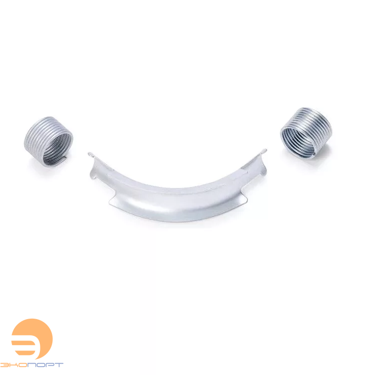 Фиксатор поворота трубы 16х90* с кольцами оцинк. сталь Rehau