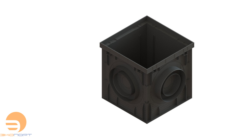 Дождеприемник PolyMax Basic ДП-30.30.30-ПП пластиковый 8370-М