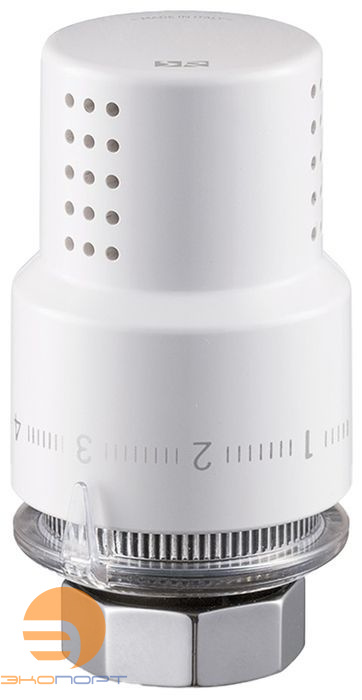 Термостатическая головка "ARIA" М30х1,5  цвет Белый SR, Rubinetterie