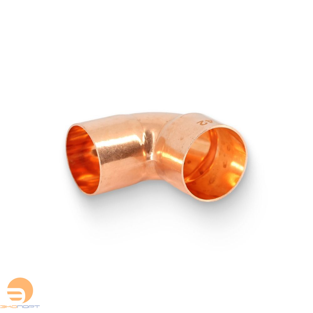 Угол однорастр 90° 42 Н/В медь пайка JINTIAN