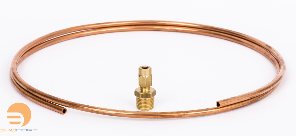 Трубка импульсная AV, O6x1, 1500 мм, R1/2"