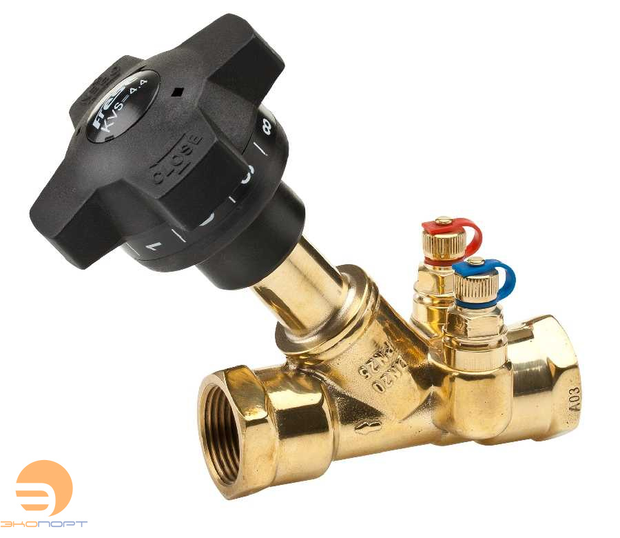 Клапан балансировочный FRESE STBV FODRV Ду20, Кvs 3,6 м³/ч 