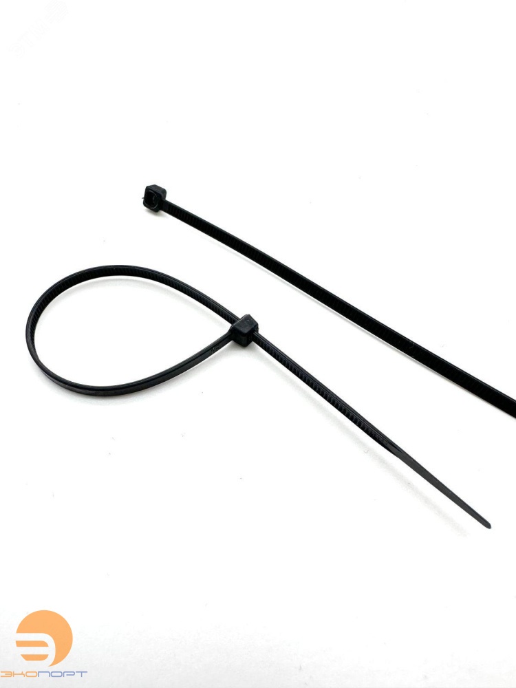 Хомут-стяжка ленточные 5x500 (4,8x500) черн ( 10шт)