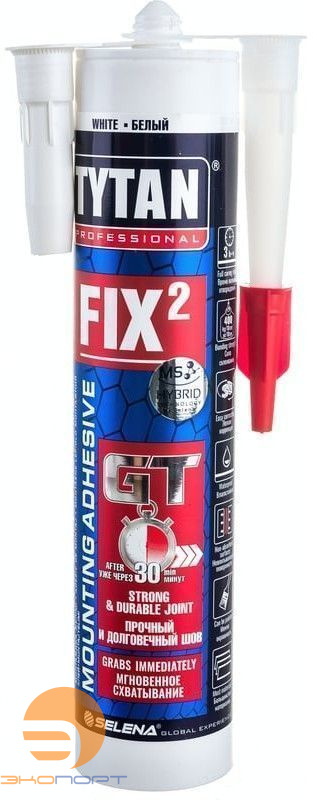 Клей монтажный Tytan PROFESSIONAL Fix2 Instant Invisible мгновенный, невидимый, 290 мл