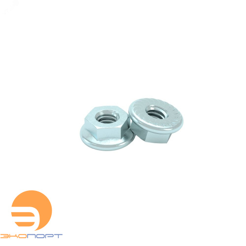 Гайка с фланцем М 5 Ц. DIN 6923 (50 шт)