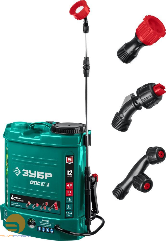 Опрыскиватель, аккумуляторный ЗУБР 12 л (ОПС-12)