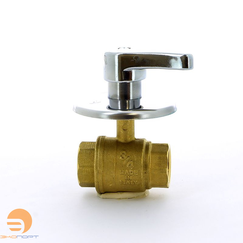 Кран шаровой скрытой проводки ВВ  3/4" (рукоятка-флажок) ITAP