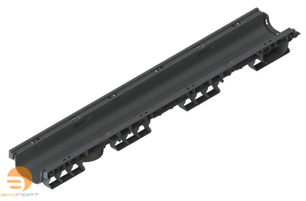 Лоток водоотводный PolyMax Basic ЛВ-10.16.08-ПП пластиковый стандартный борт