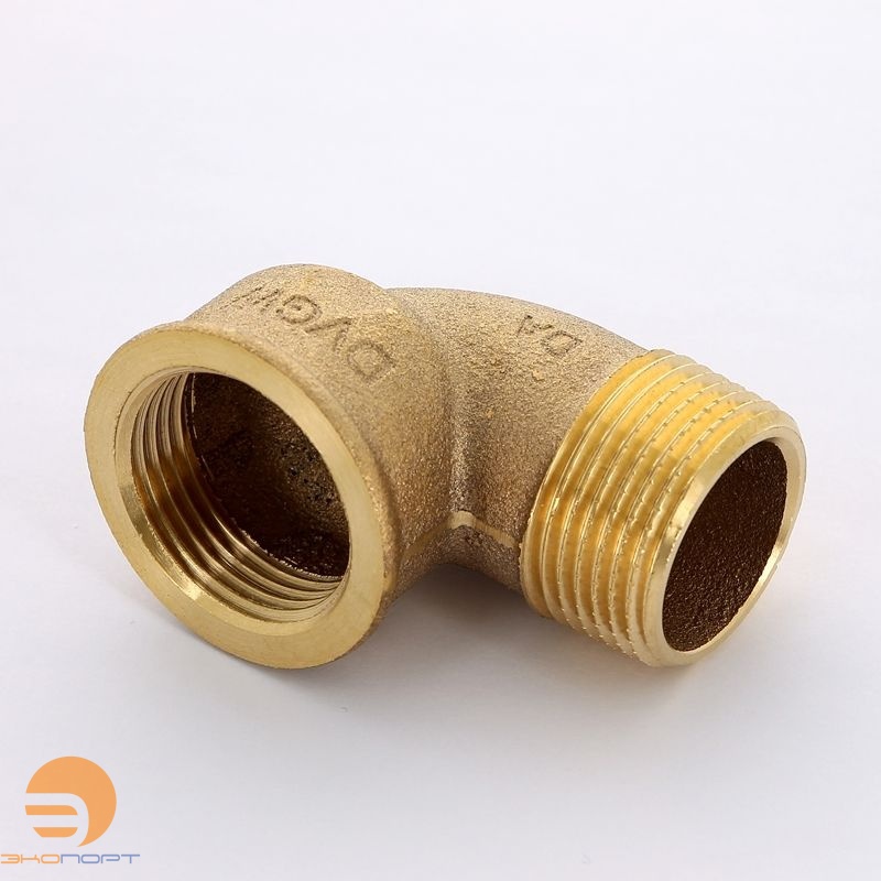 Угольник ВР-НР   1х1 (бронза) Viega 