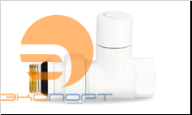 Клапан радиаторный запорный 1/2 прямой белый Varmega