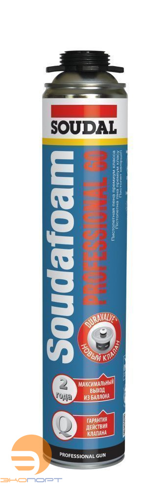 Пена монтажная SOUDAL Professional 750 мл. под пистолет