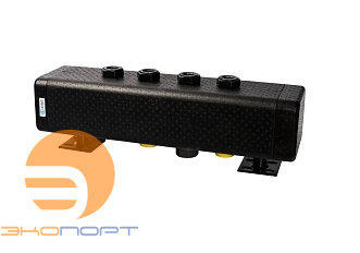 Стальной распределительный коллектор 2 отопительных контура в теплоизоляции DN 32