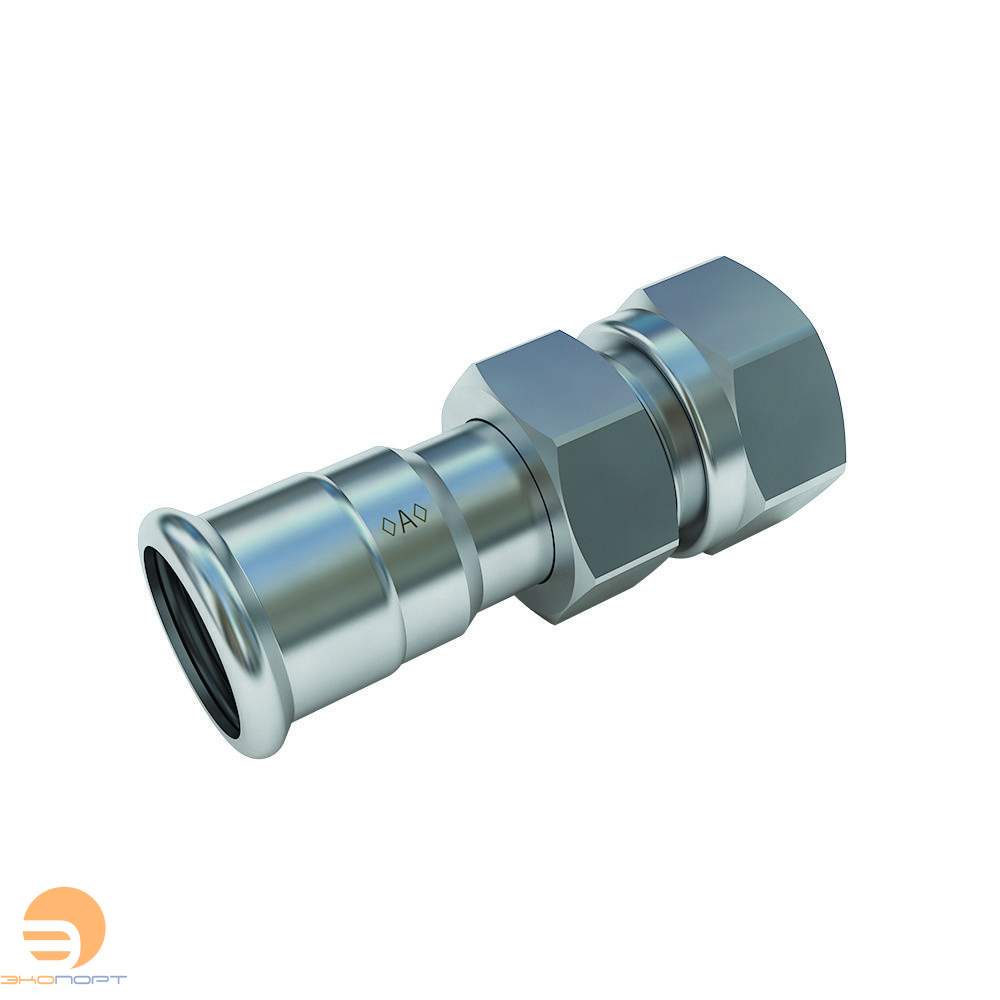 Соединитель раз. (американка) press 18х1/2" ВР нерж. IBP