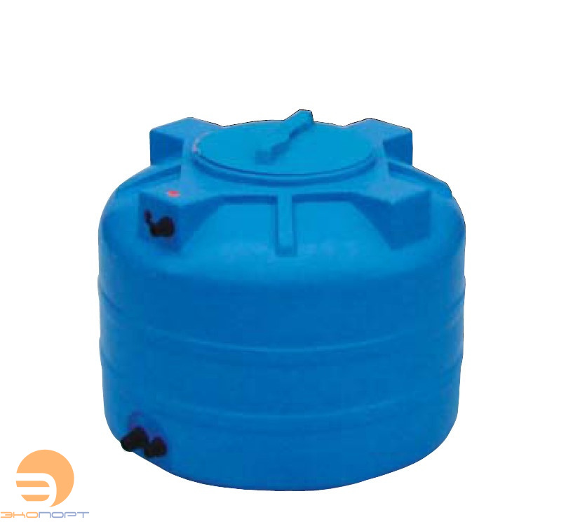 Бак для воды ATV- 1000 (синий) с поплавком Aquatech