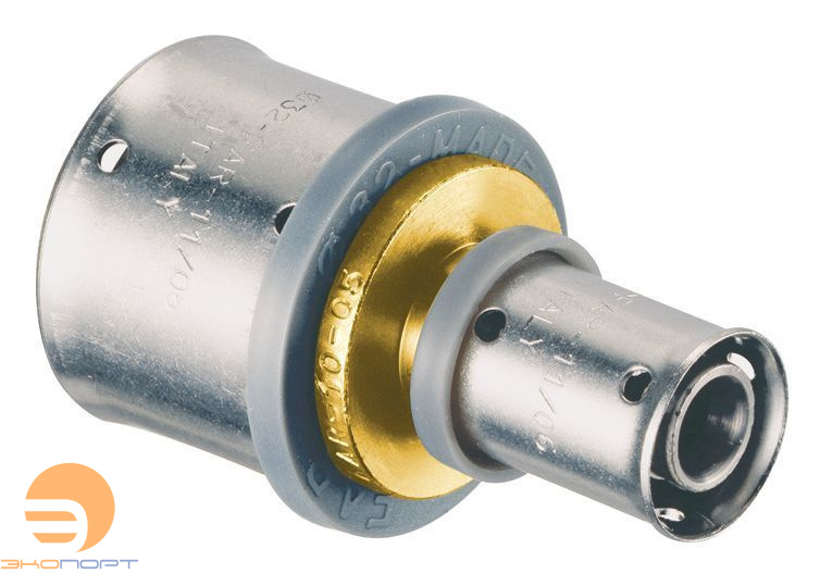 Муфта переходная 26х16 латунь, пресс FAR