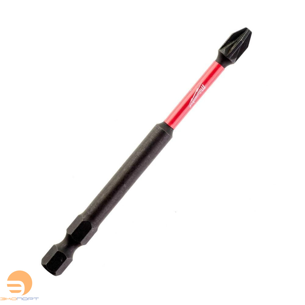 Бита для шуруповерта  Shockwave PZ2 90мм , Milwaukee