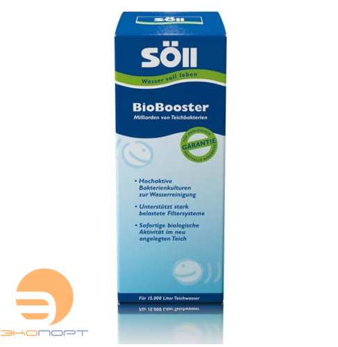 Препарат с активными бактериями в помощь системе фильтрации BioBooster 0.5 л 