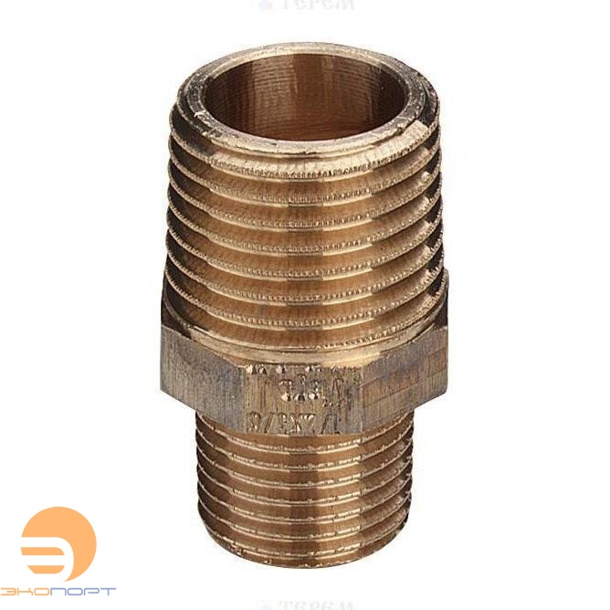 Ниппель НР-НР 1 1/2х1 (бронза) Viega