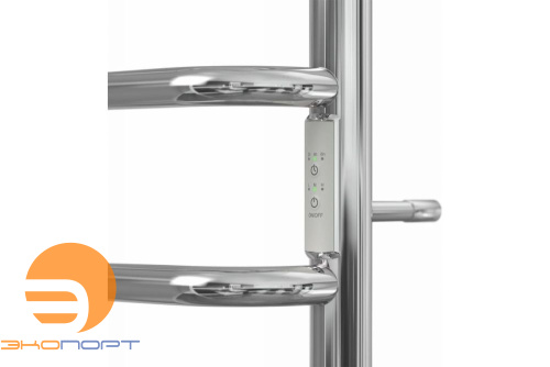 Полотенцесушитель электрический  Сатурн  П8 500x800 диммер справа, хром	Point