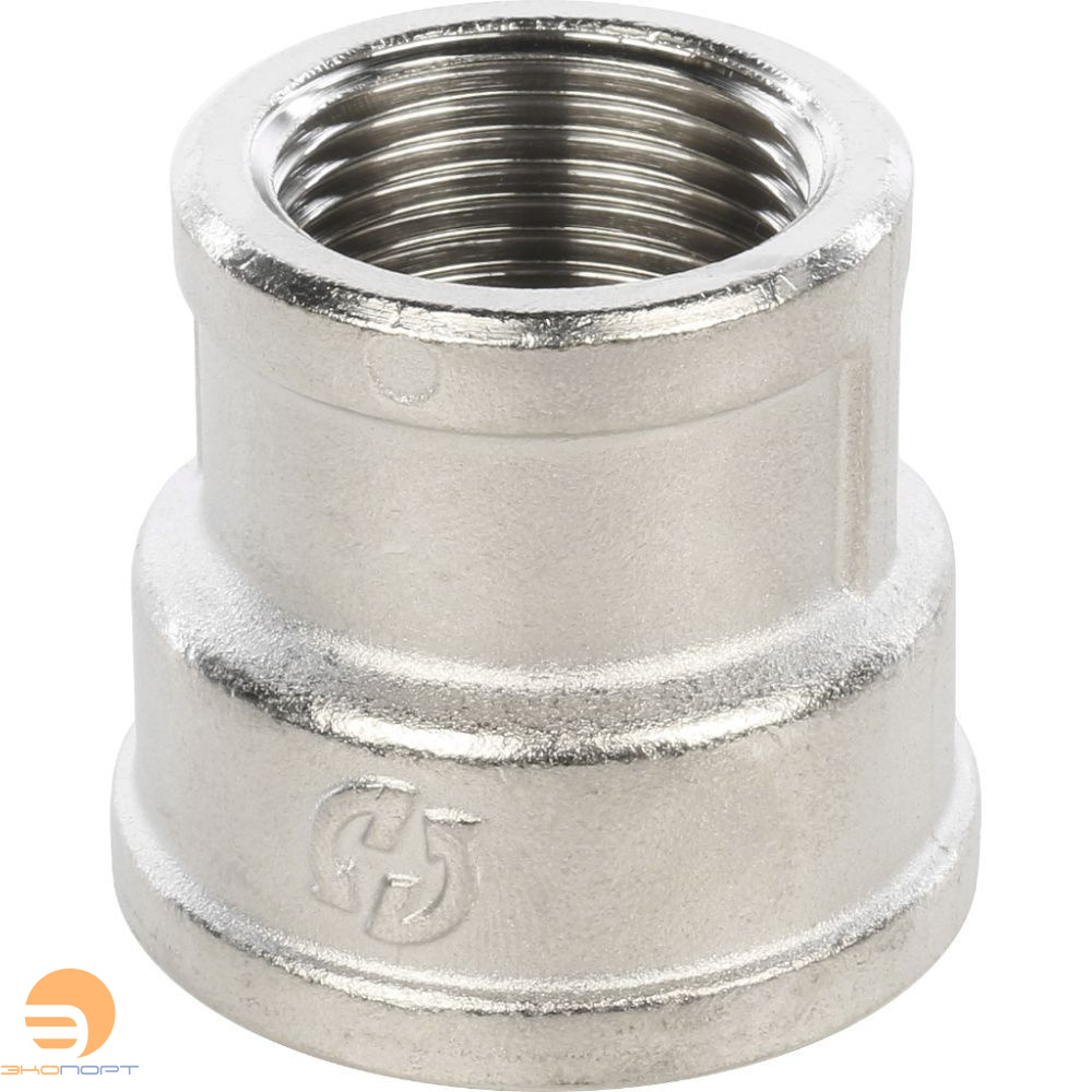 Муфта переходная ВВ 1х3/4 (никель) Stout