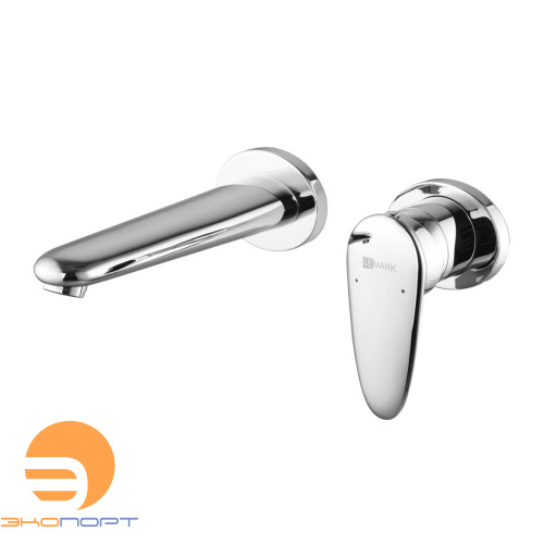 Смеситель для умывальника встраиваемый, хром STATUS, LEMARK