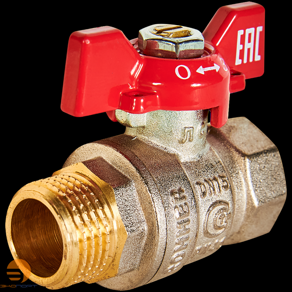 Кран шаровый 1/2 ВН Rommer