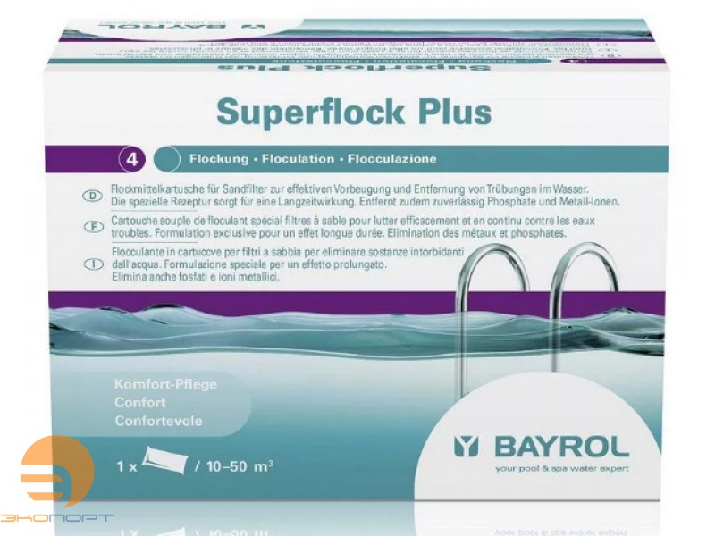 Суперфлок Плюс / Superflock plus, 1кг, BAYROL