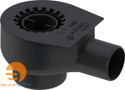 Сифон для дренажного канала DN 50,0,8л/с горизонтальный «стандартный», TECE 