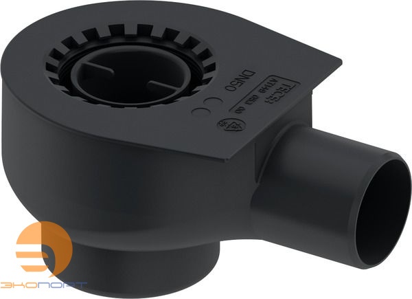 Сифон для дренажного канала DN 50,0,8л/с горизонтальный «стандартный», TECE 