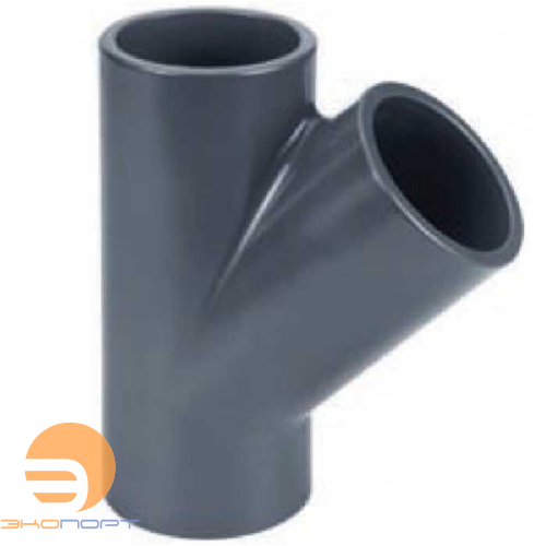 Тройник 45* (90)-PVC-U