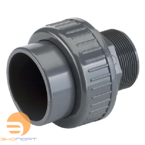 Соединение разъемное 50х1 1/2" нар. р. - PVC-U