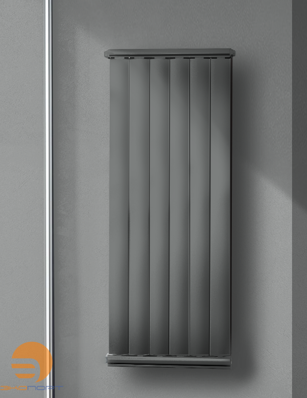 Радиатор Silver В-1800-4секц подкл. нижнее RAL7037 матовый (1800Вт)