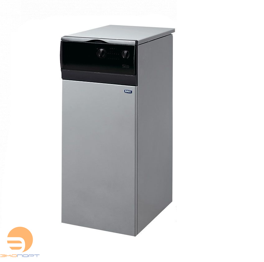 Котел газовый напольный BAXI SLIM 1.230 Fi 22,1 кВт насос, р. бак, дымоход DN(60-100)/80