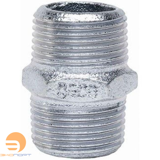Ниппель чугун  3/4" Platinum GEBO