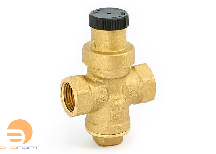 Редуктор давления 1/2 1-4 бар PN 15 COMPACT с отверстием под манометр Uni-fitt