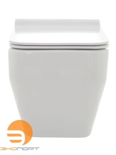 Унитаз подвесной с сиденьем, скрытый монтаж, AQM Aquame (Распродажа!)