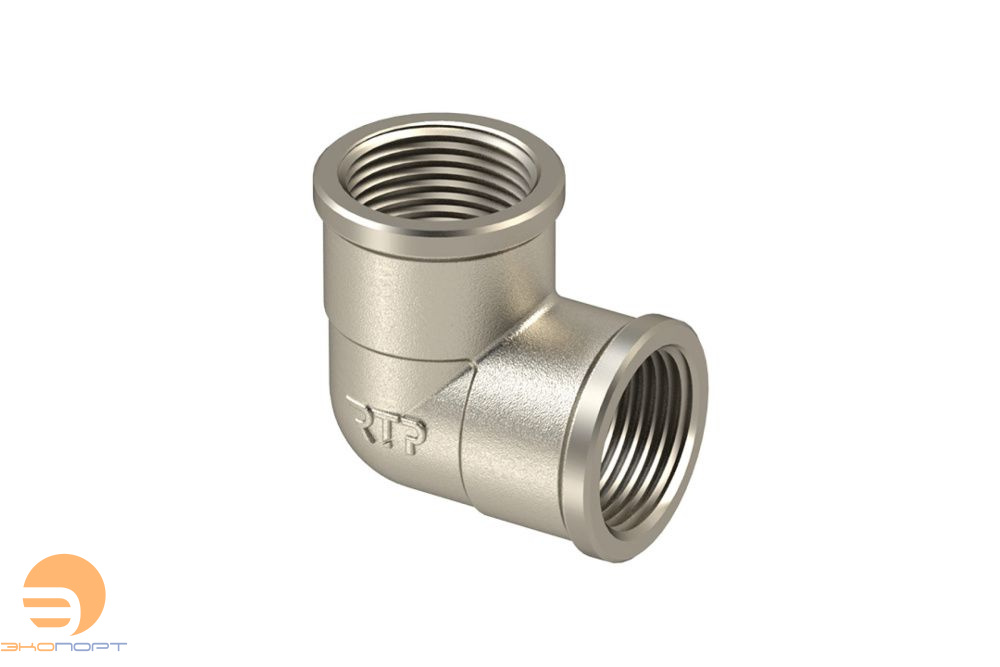 Угольник ВР-ВР    1/2х1/2 (никель) RTP