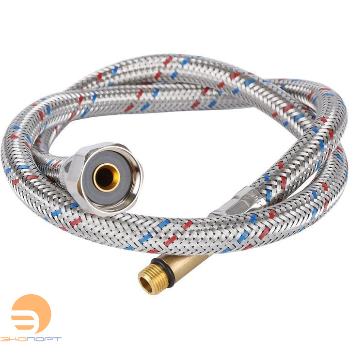 Подводка для смесителя М10 (35мм) х 1/2 ВР 400 мм STOUT