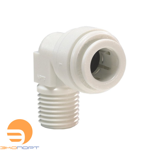 Уголок JG 1/4" - 1/4" (НР-трубка, AME 0404) для постфильтра Гейзер