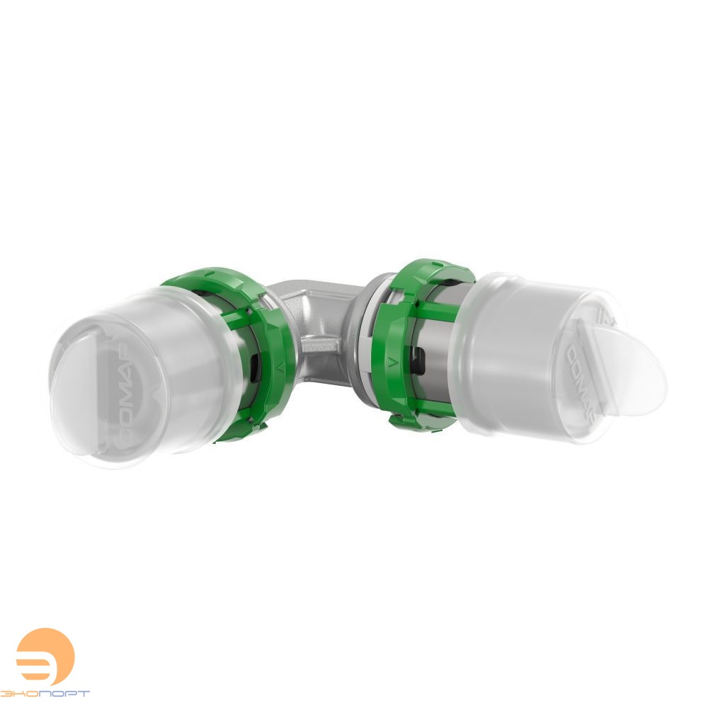 Угольник 20-90 латунь, пресс Comap