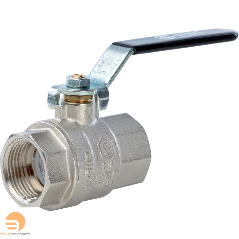 Кран шаровой полнопроходной   ВВ 3/4" (рычаг) STOUT (ГОСТ)