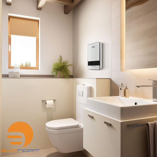 Водонагреватель проточный AQUA 8,5 кВт, серебристый PRIMOCLIMA 