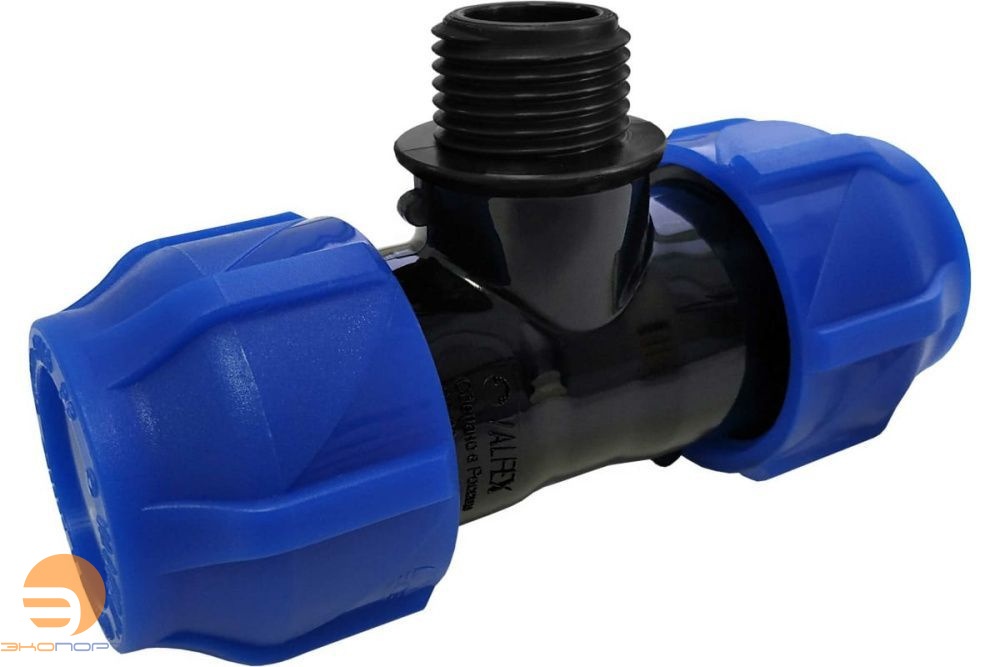 Тройник НР 20х1/2" VALFEX ПНД