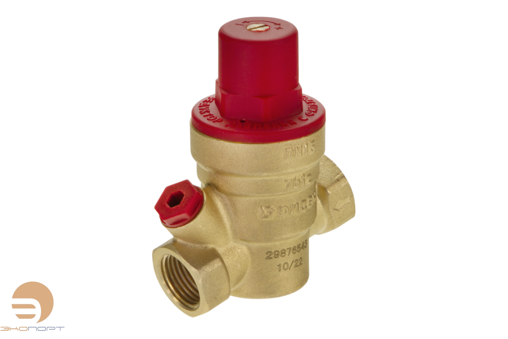 Клапан редукционный 7biz PN16 DN32 латунь CW617N, Ридан